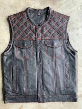 WOMEN'S UNIK LEATHER VEST